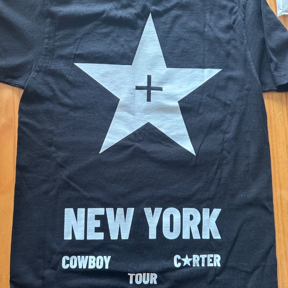COWBOY CARTER TOUR SHIRT BUNDLE : NYC + DC - SZ. SMALL - Picture 4 of 7